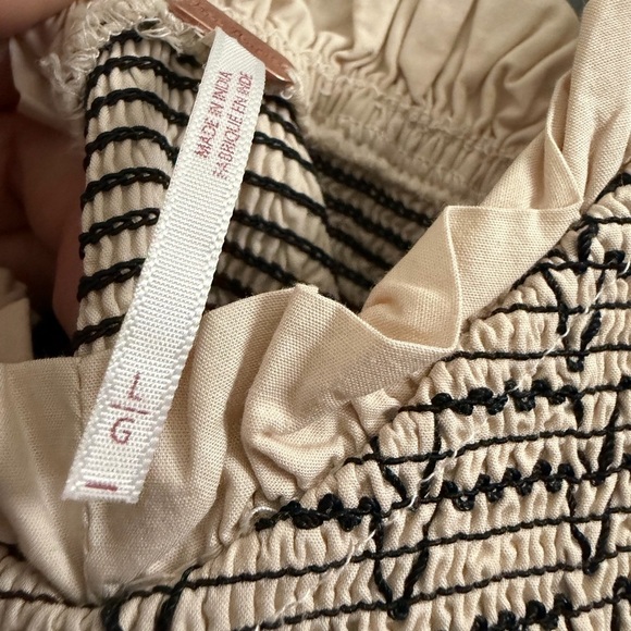 Free People Bluebell Solid Maxi Dress Large B2272 - Picture 3 of 4